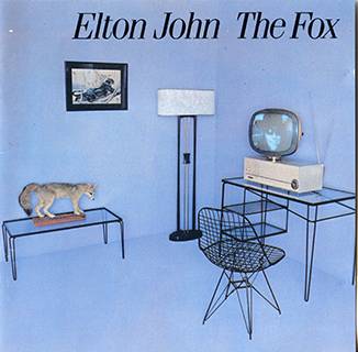 Elton John The Fox : Front DE